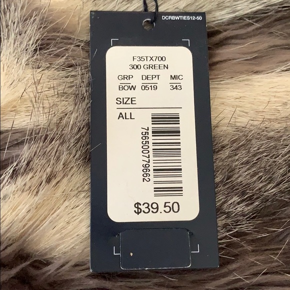 NWT Green Cremieux Bow tie - Picture 2 of 3